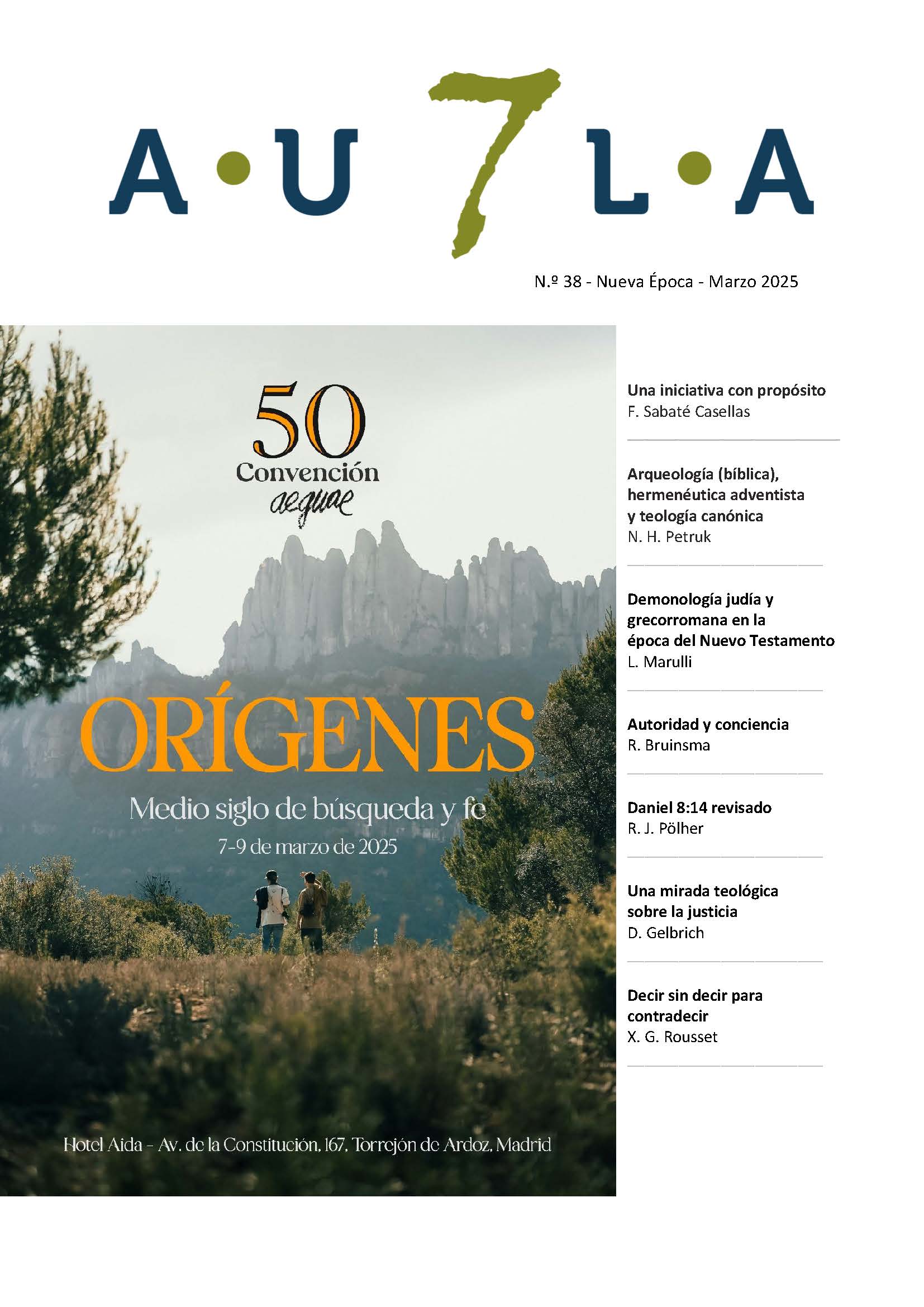 AULA 7 NÚMERO 38_/ MARZO 2025