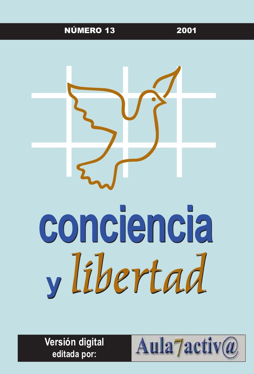CONCIENCIA Y LIBERTAD, NÚMERO 13, AÑO 2001